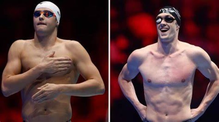 Why do swimmers slap their chest?