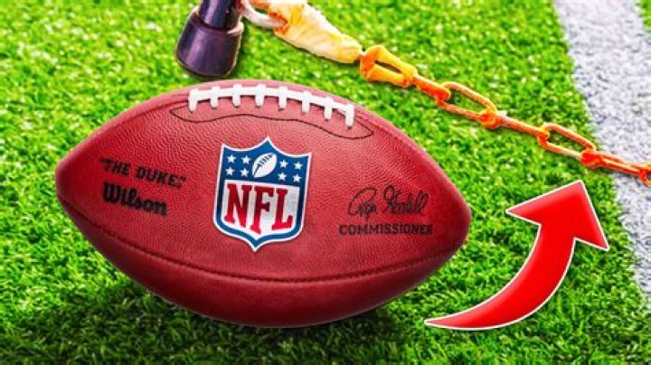 Why do they bring out the chains in football?