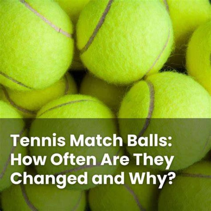 Why do they change balls so often in tennis?