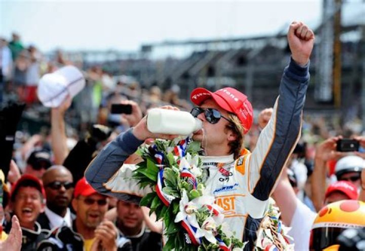 Why do they drink milk at the Indy 500?