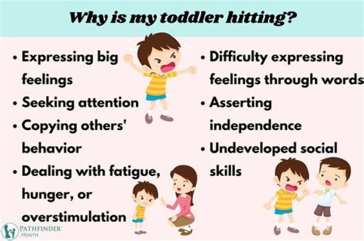 Why do toddlers hit their moms?