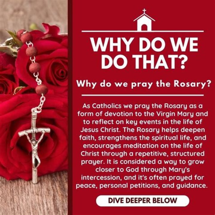 Why do we pray Rosary?