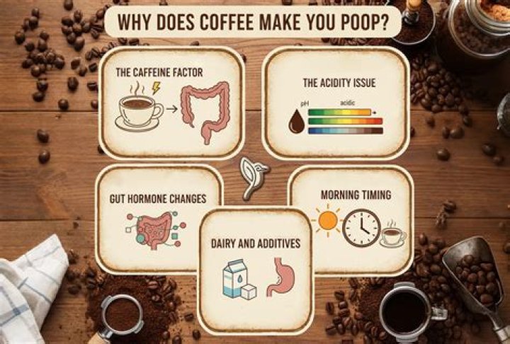 Why Does coffee make you poop?