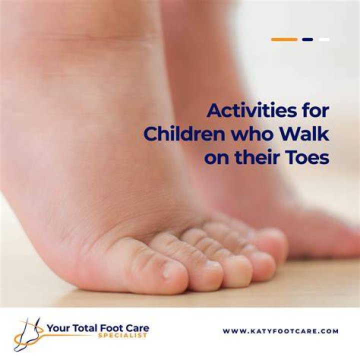 Why does my 20 month old walk on his toes?
