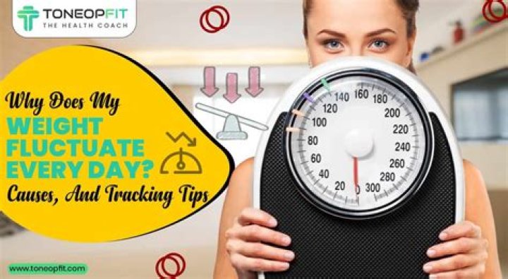 Why does my weight fluctuate 5 lbs a day?