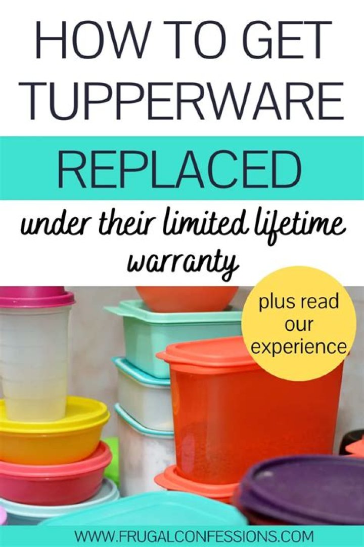 Why does Tupperware get sticky?