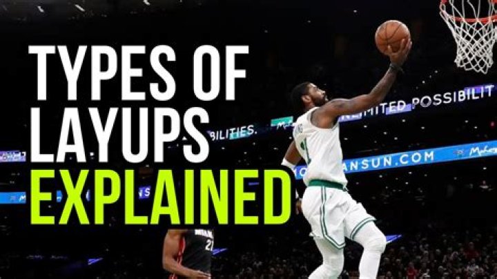Why is a layup important in basketball?