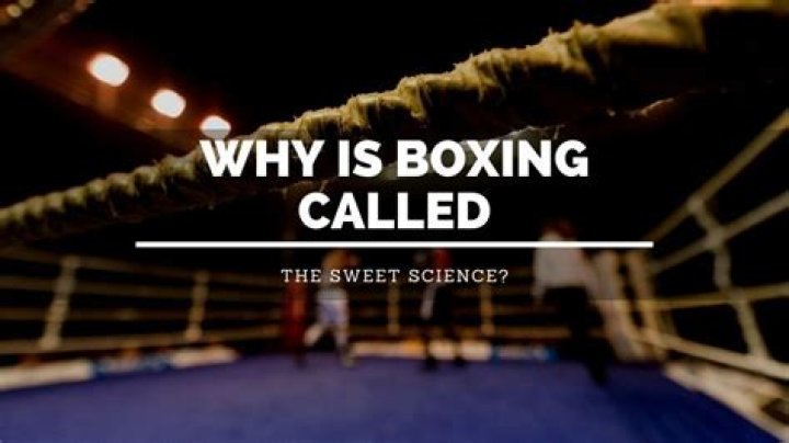 Why is boxing called dirty?