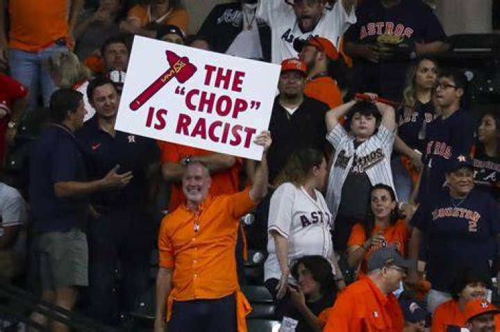 Why is Braves tomahawk chop offensive?