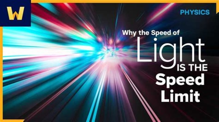 Why is c the speed of light?