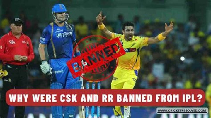 Why is CSK banned from IPL?