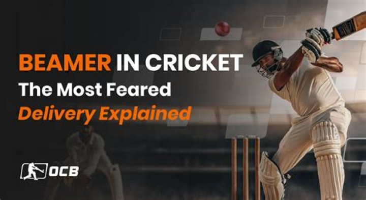Why is it called a beamer in cricket?
