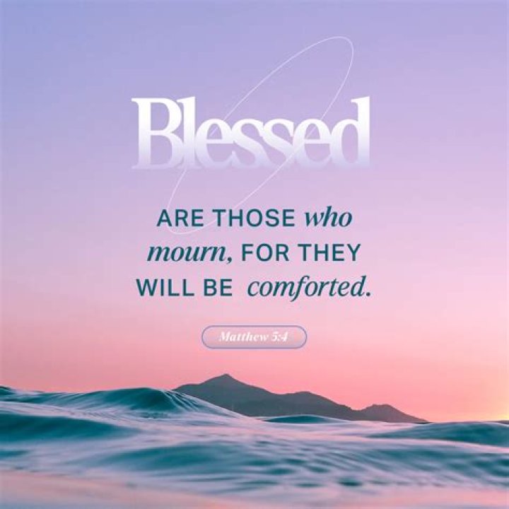 Why is it good to mourn?