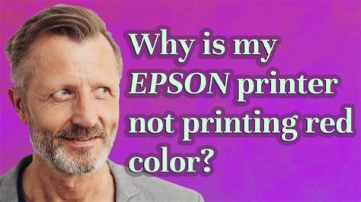 Why is my Epson printer not printing when ink is full?