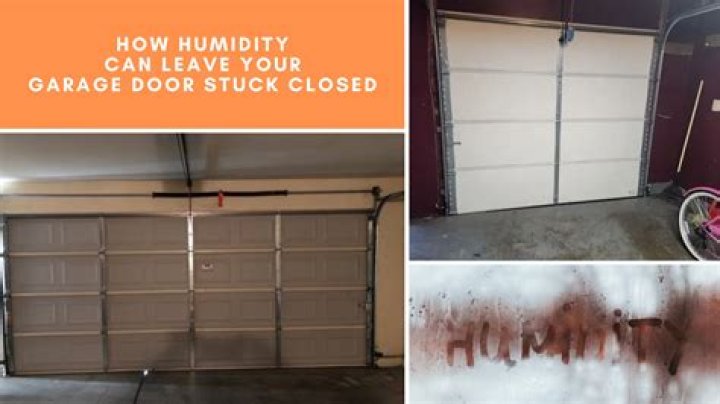 Why is my garage door stuck closed?