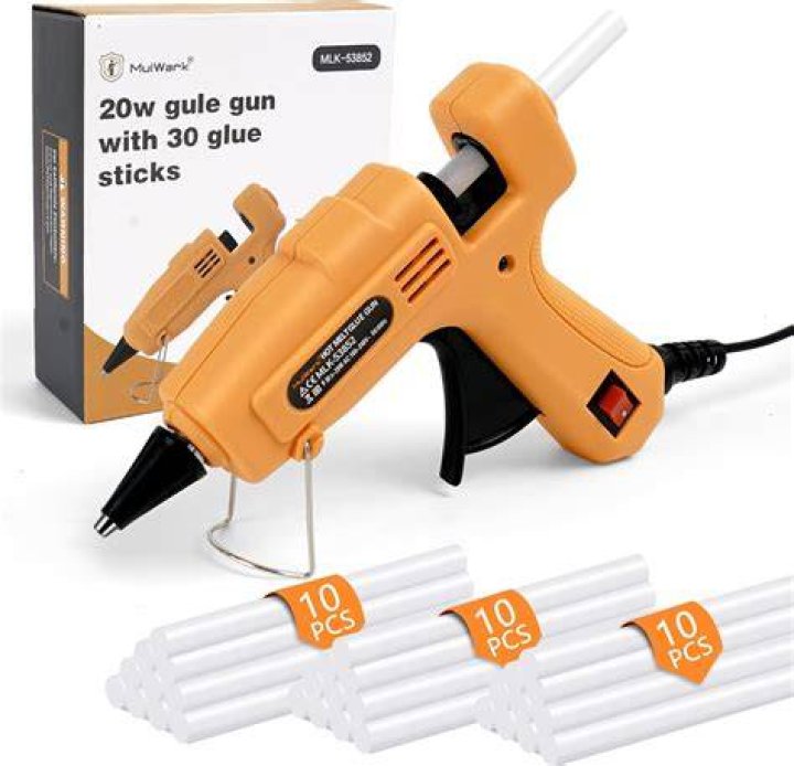 Why is my glue gun smoking?