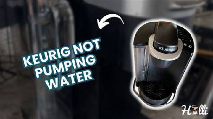 Why is my Keurig not putting out enough water?