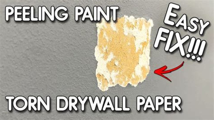 Why is my paint peeling when I remove tape?