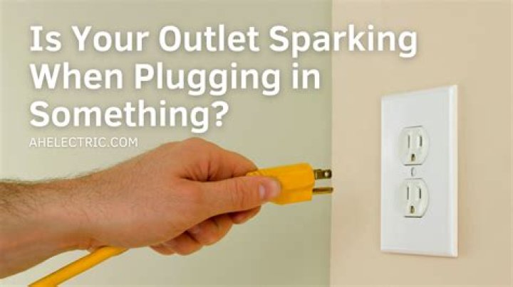 Why is my plug sparking?