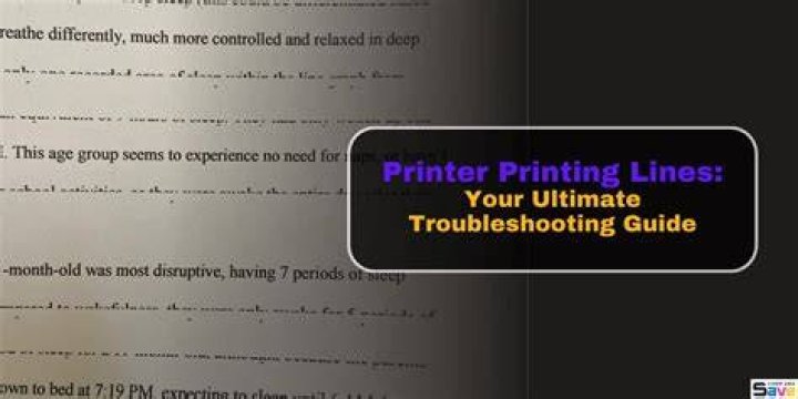 Why is my printer skipping lines when printing?