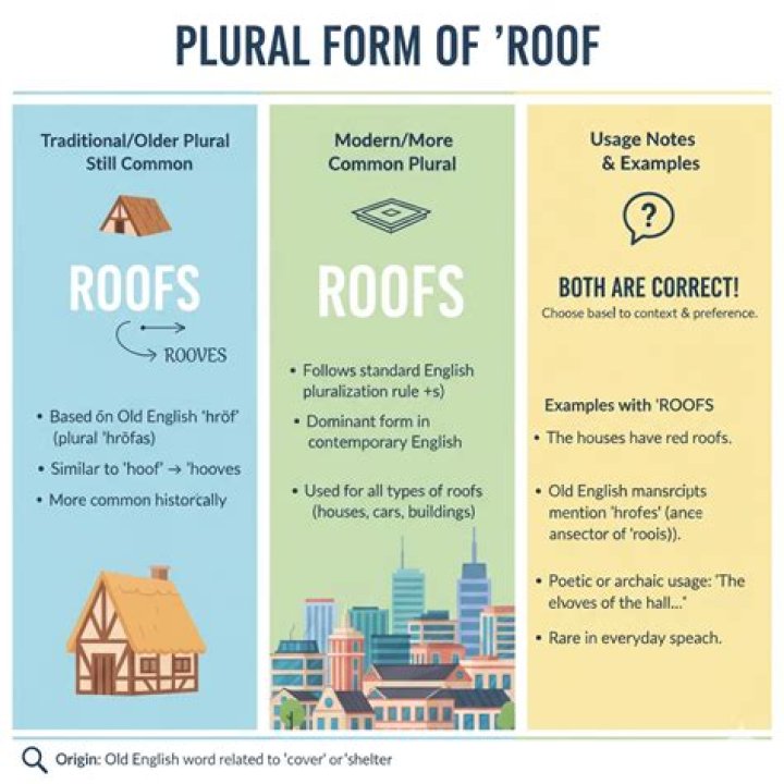 Why is the plural of roof not rooves?