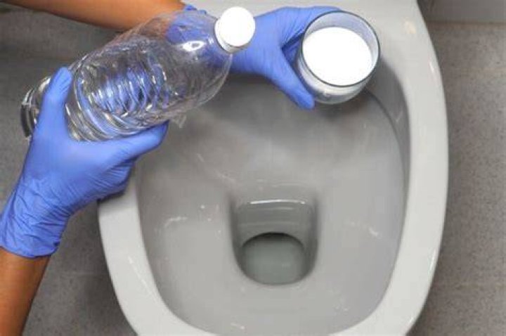 Why should you not put bleach down the toilet?