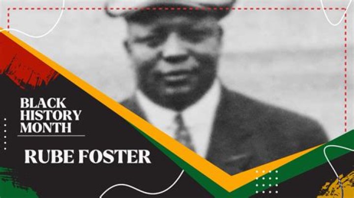 Why was Rube Foster institutionalized?