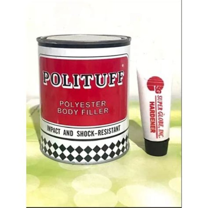 Will body filler stick to por 15?