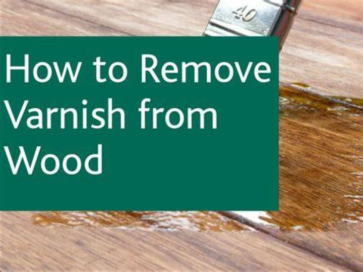 Will mineral spirits remove varnish from wood?