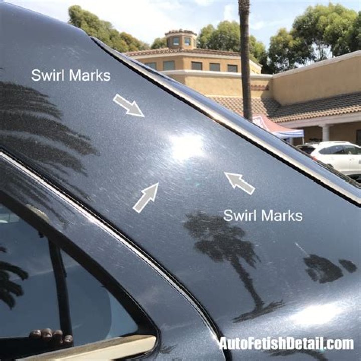 Will wax hide swirl marks?